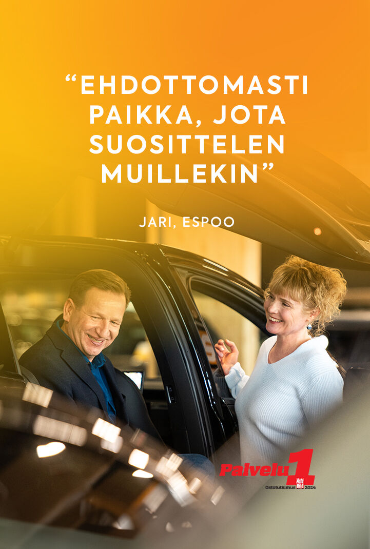 Asiakaspalaute. Paikka jota suosittelen muillekin!